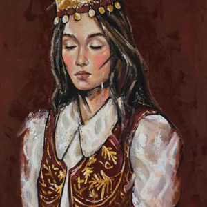 جدار الفن المرأة ألب اللوحة الزيتية في Frameless Cavnas امرأة مجردة الشكل صورة أعلى 10 بيع مفلس النساء الصور - No4