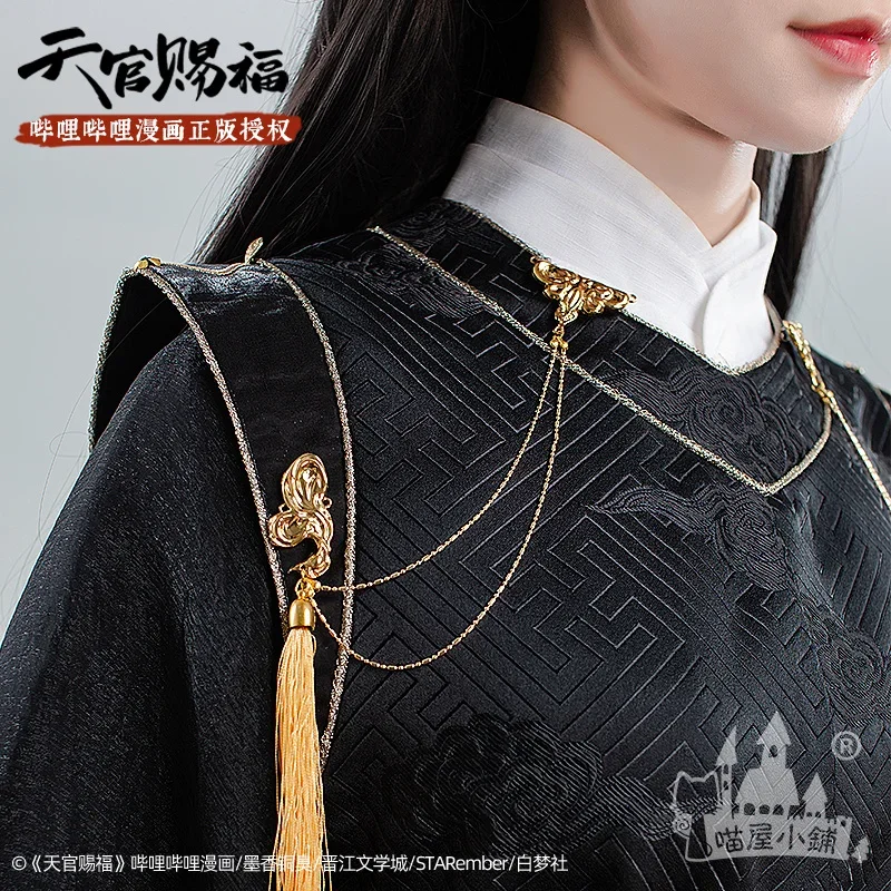 

MN1 Anime Tian Guan Ci Fu Manga Version Cosplay Ling Wen Costume Heaven Official's Bless Lingwen Cosplay8/yG