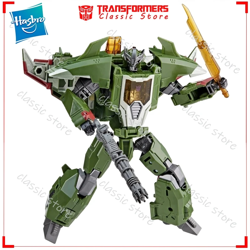 ในสต็อกคลาสสิก Transformers ของเล่น Legacy Evolution Prime Universe Skyquake Cybertron Autobots Action Figures ของขวัญสะสม