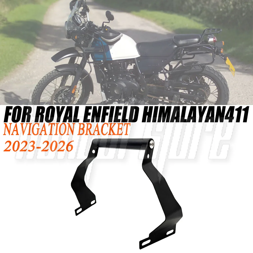 

For Himalayan 411 Royal Enfield Himalayan411 2023-2026 Motorcycle Navigation Bracket Phone Stand Holder GPS Holder Car Bracket