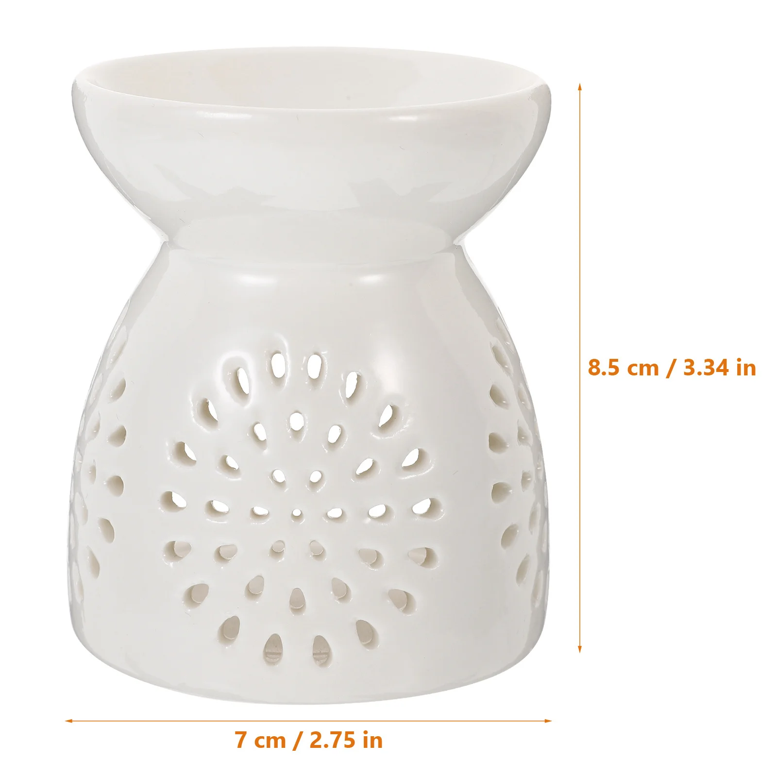 السيراميك رائحة الناشر موقد زيتي نمط جوفاء الزخرفية حامل الزيت العطري قاعدة مستقرة هدية تزيين المنزل #6