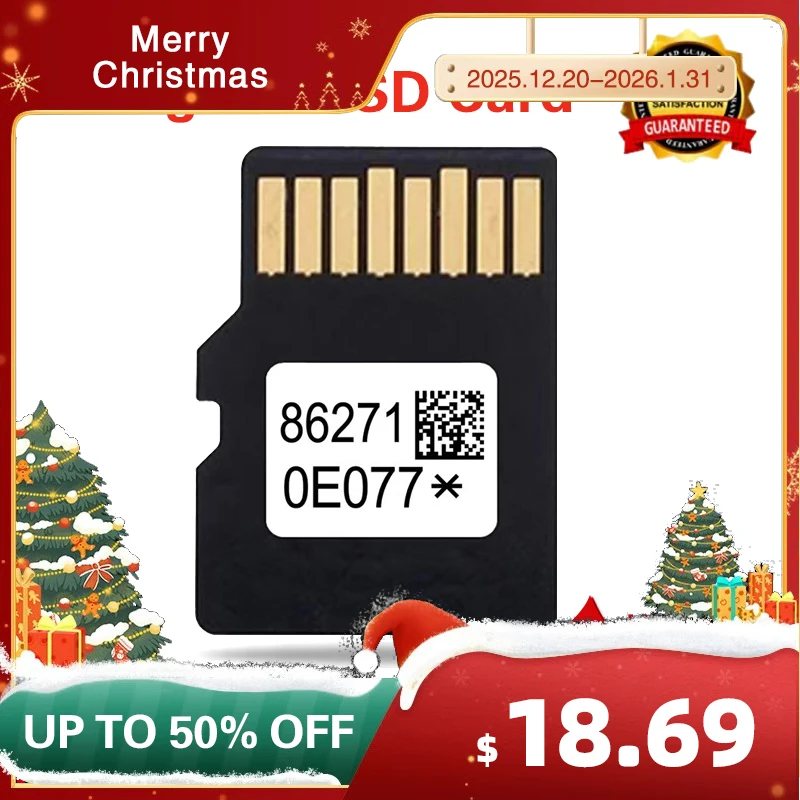 

Для Toyota Corolla Prius 4Runner 86271-0E076 SD-карта, последняя версия 2024 карт, навигация, GPS, подходят для аксессуаров