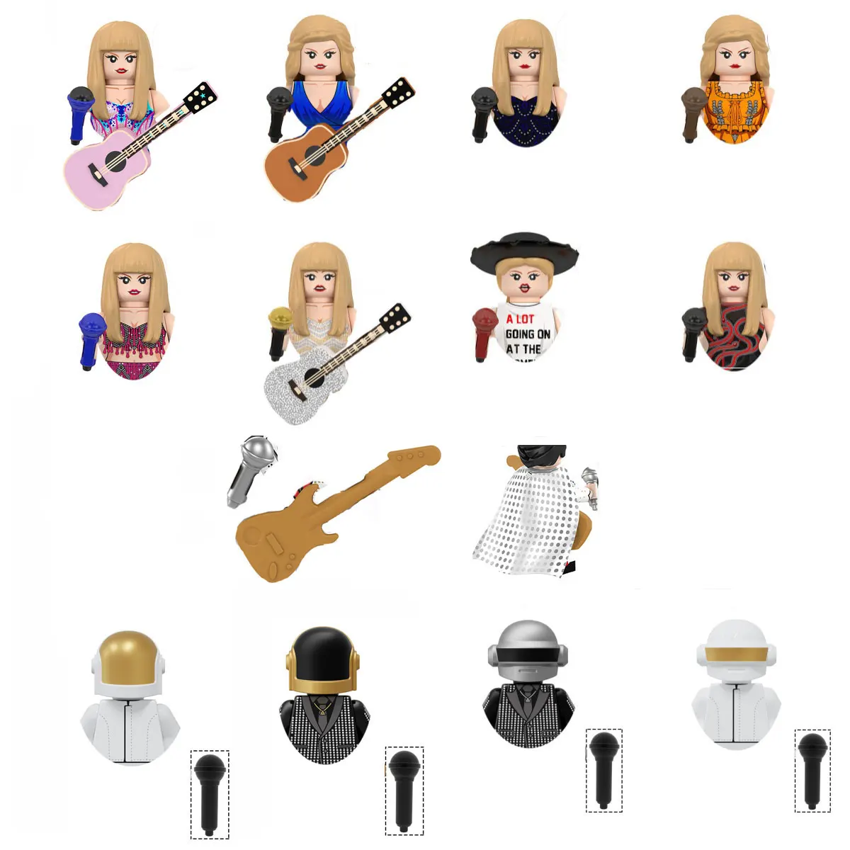 Image of HOT TV-Serien-Klassikerfiguren Spielzeug-Bausteine MINI-Steine 3D-Puppen Lernspielzeug für Kinder, Festival- und Partygeschenke