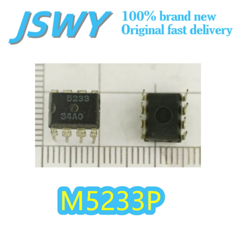

(10/50 pieces) M5233P DIP-8 package Silk-print 5233 Voltage regulation IC Input 4.5-28V Output 0.8-25V Original Electronics