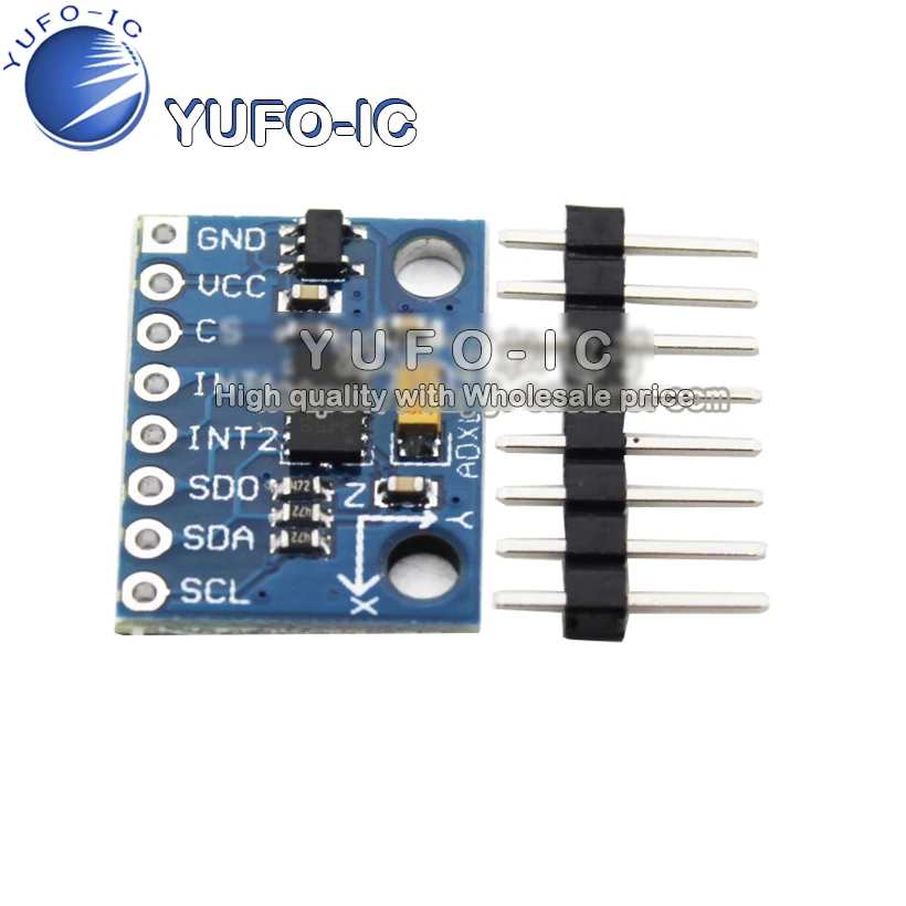 GY-291 ADXL345 Номер Трехосевой код модуля ускорения с градиентом силы нагрузки