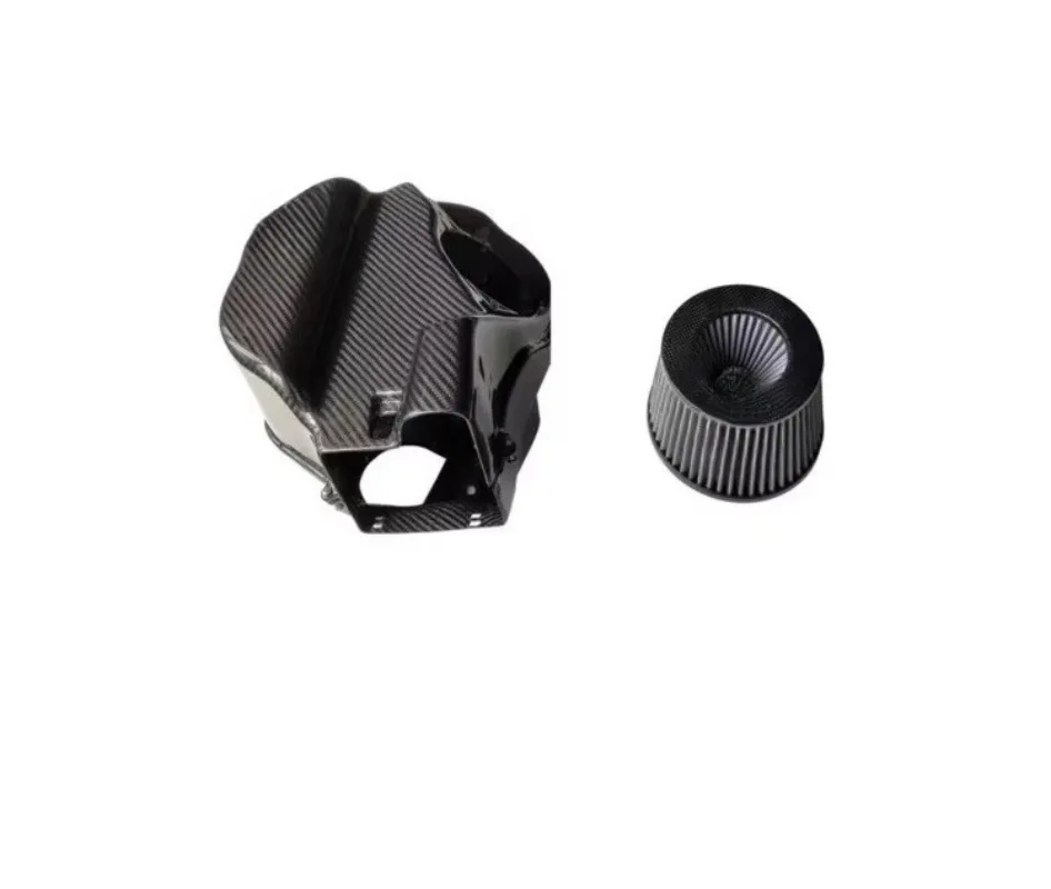 Airspeed intake High Quality Dry Carbon Fiber intake Filter Car Engine Cold Air intake System Kits Car Accessories For Audi A8