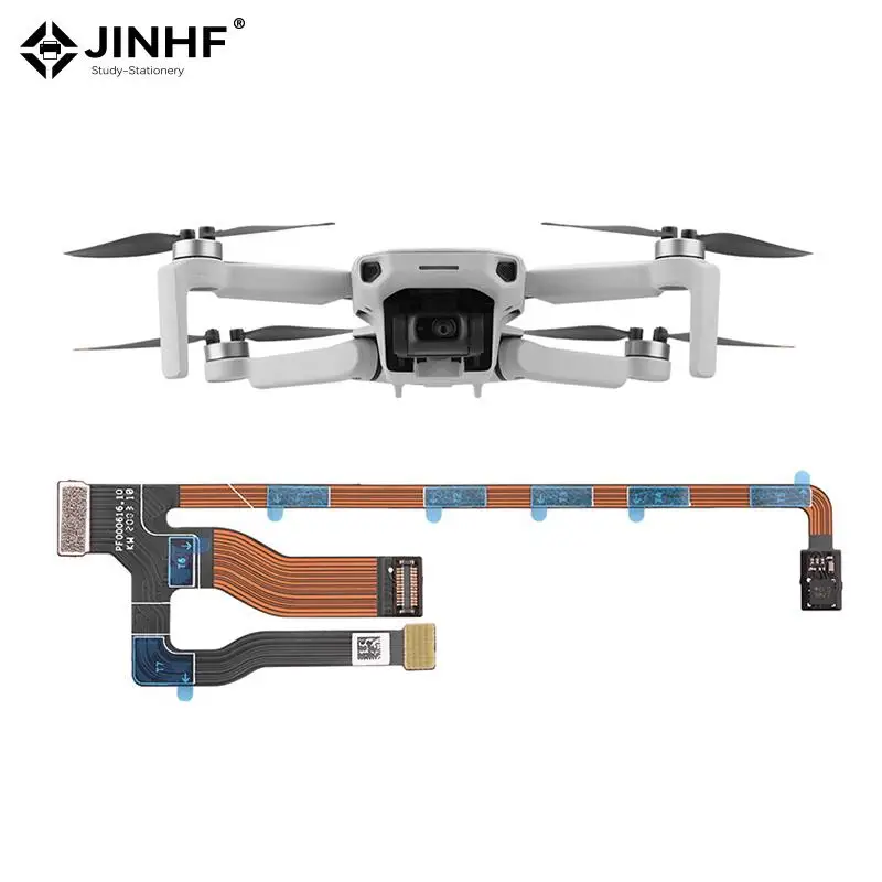 

1 шт. Новый 3 в 1 плоский кабель Gimbal Flex ленточный кабель Замена для DJI для MINI 1/2/SE/2SE ремонтные детали для Mavic Mini 2 Service