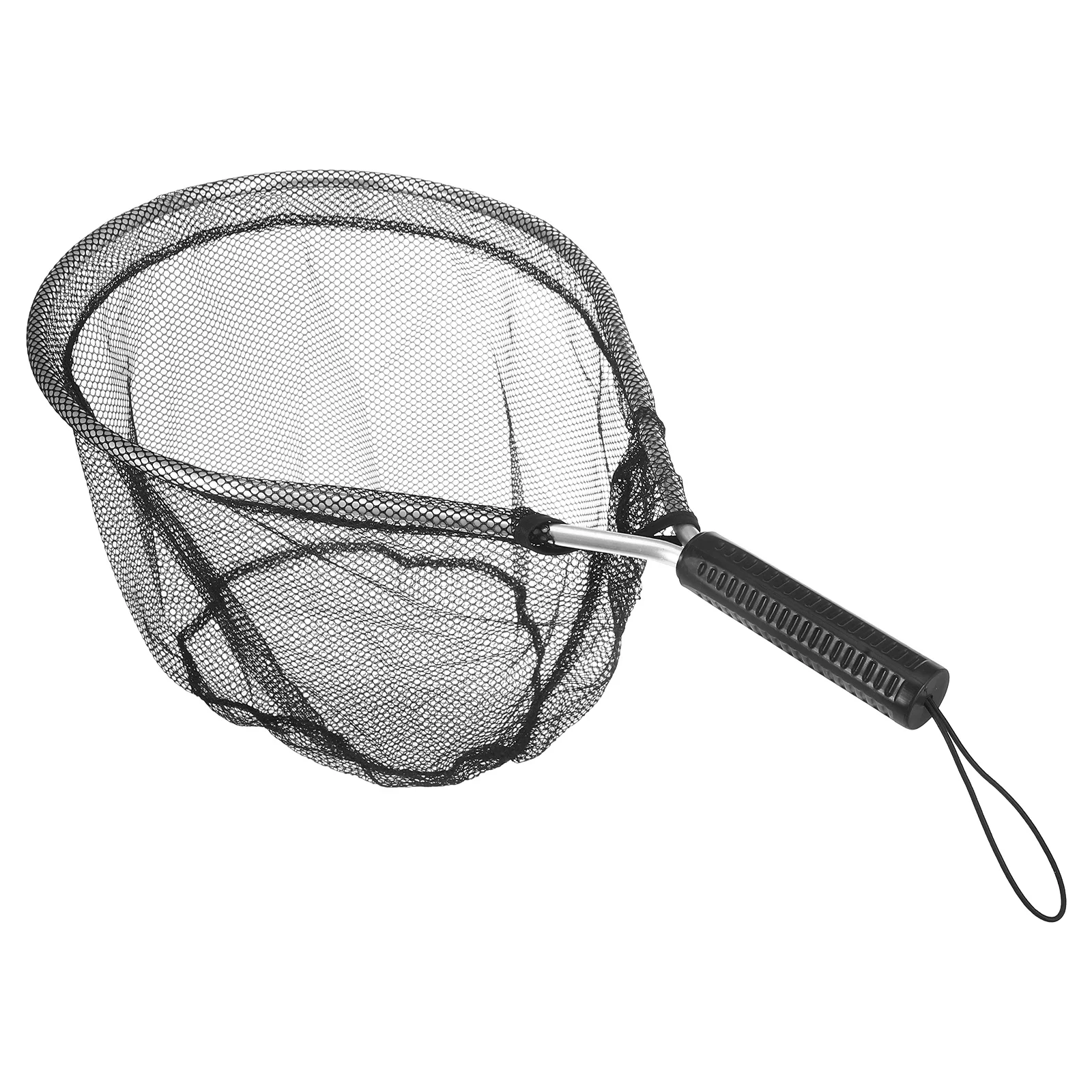 

Elastic Fishing Lanyard Landing Net Fly Fishing Basket Large Heavy Duty Wear-Resist Fish Friendly for Lakes Rivers Boat Carp