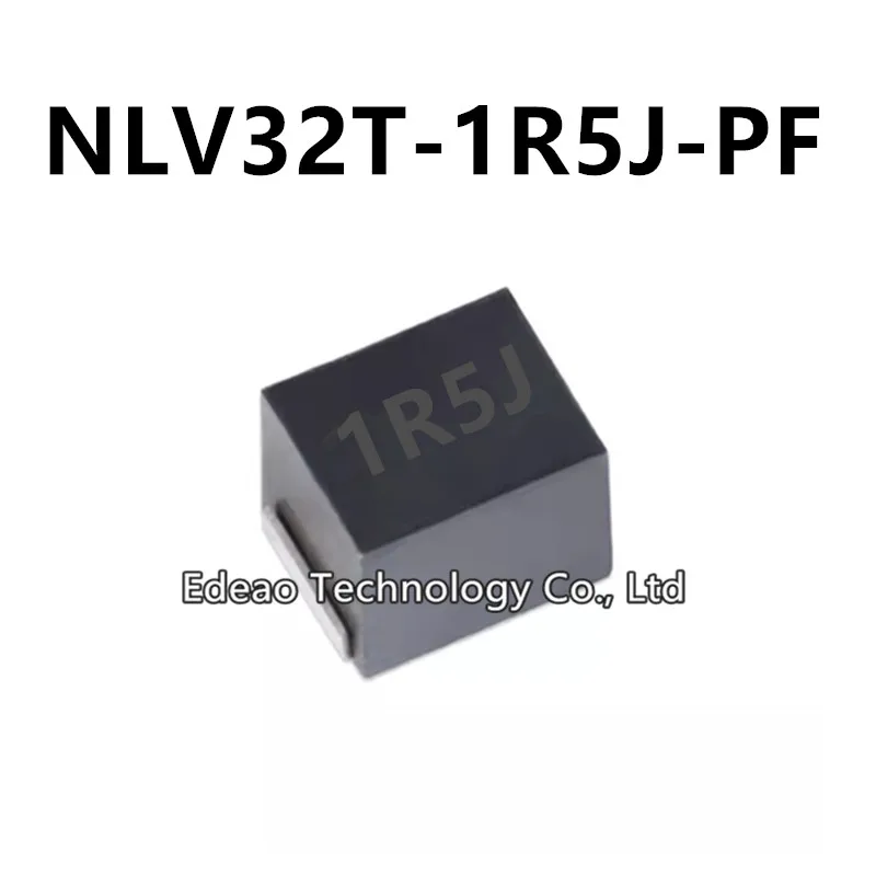 20~100PCS/Lot 1210 1.5UH NLV32T-1R5J-PF 3225 1R5 Marking:1R5J SMD High Frequency Wirewound Inductor  NLV32T-1R5 NLV32T-1R5J