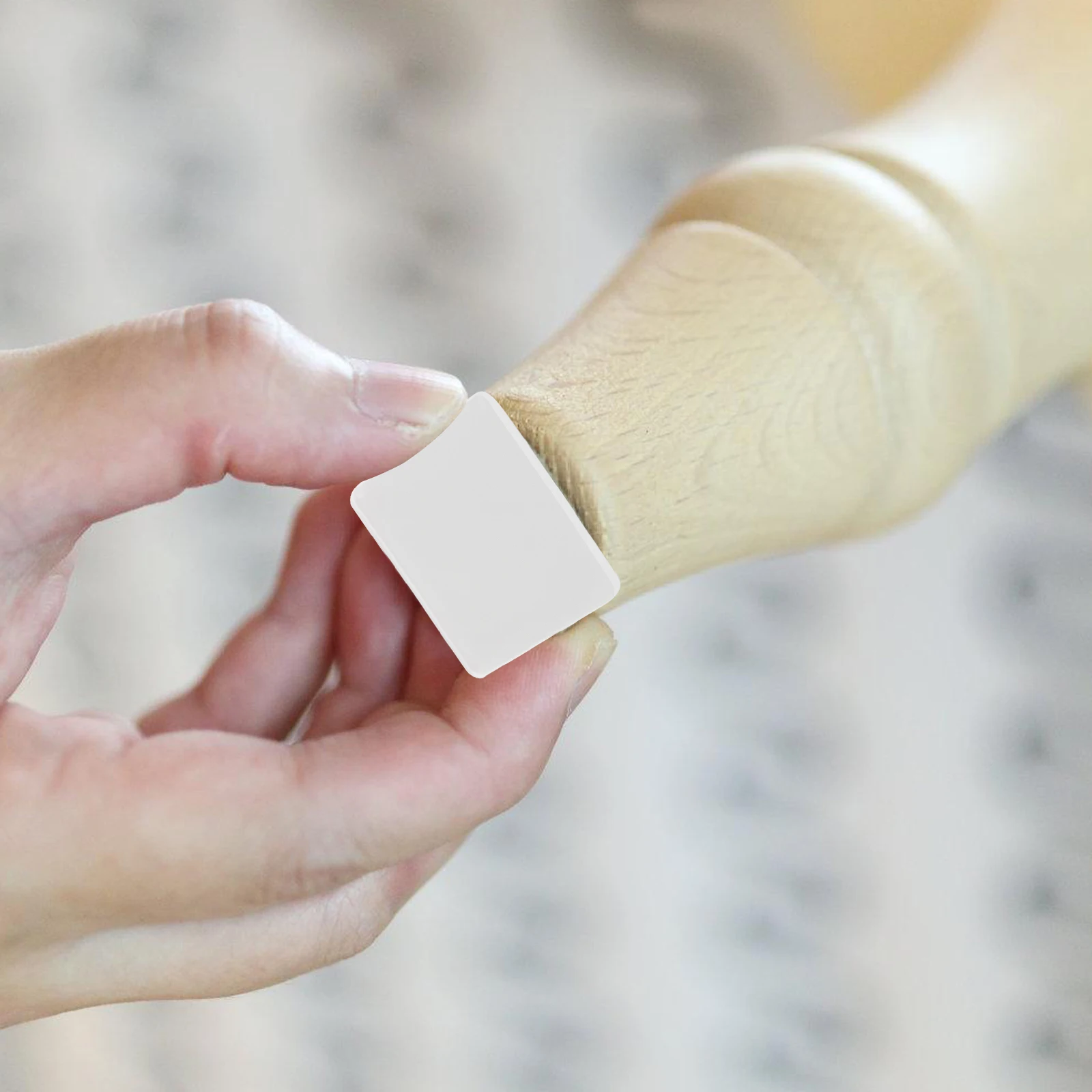 

4pcs PVC Anti Skid Sticky Gripping Clear Gel Pads Furniture Feet Washing Machine Shock Absorption Noise Reduction