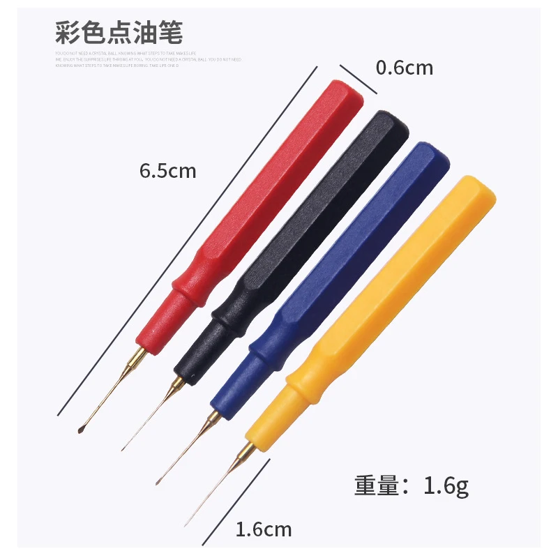 1set Watch Lubricant Oiler Oil Pin Pen Watch Part Lubricating Applying Repair Tools Watchmakers Tool Applicator Watch Oiling