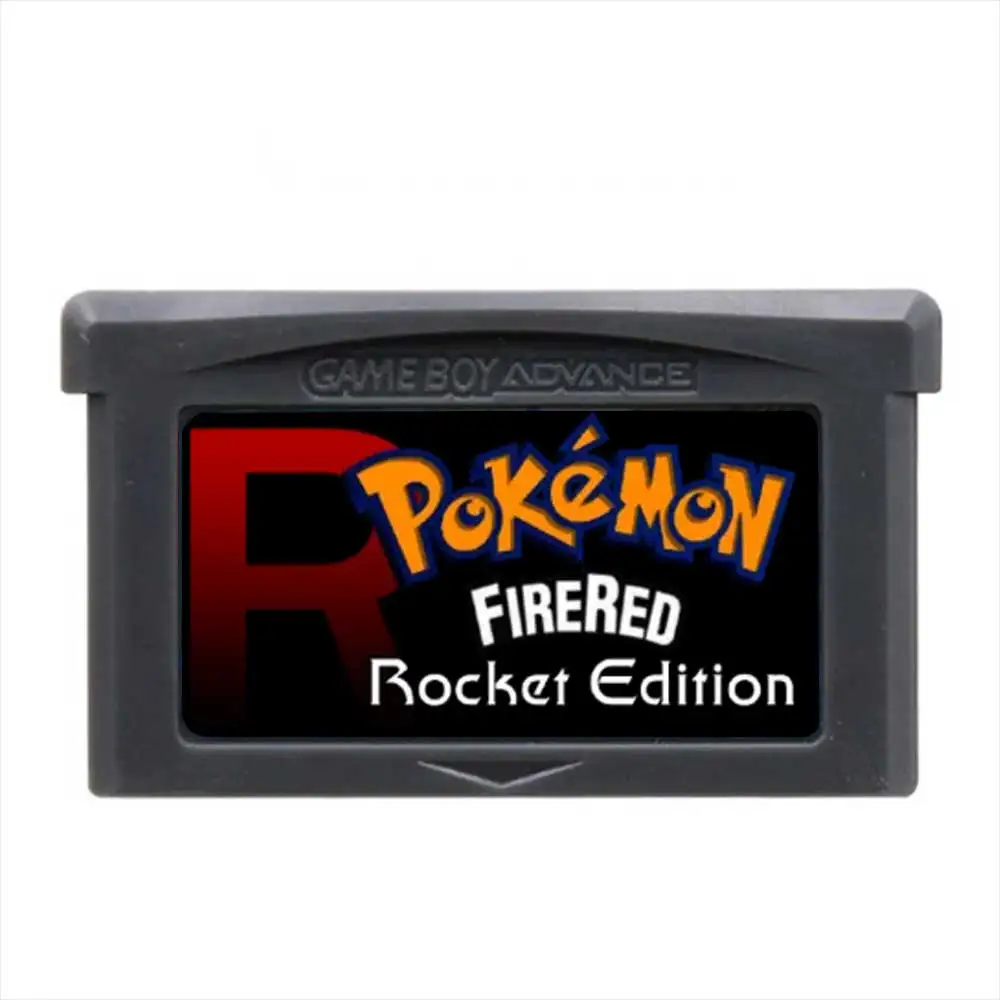 GBA Pokemon Team Rocket Edition English Game Card