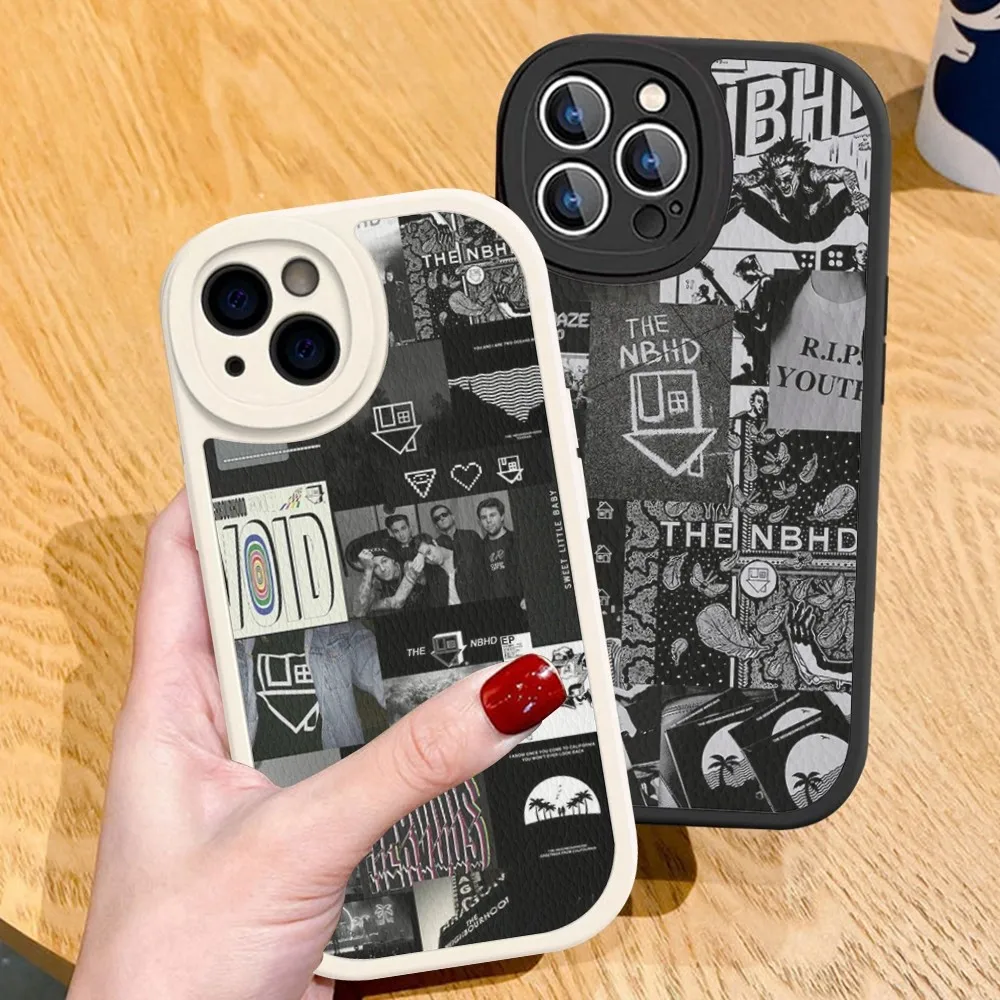 

The Neighbourhood Band Phone Case Hard Leather For iPhone 14 13 12 Mini 11 14 Pro Max Xs X Xr 7 8 Plus Fundas