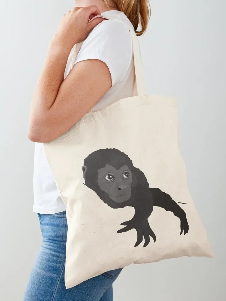 Orphaned baby howler Tote Bag shopping bag Gift bag Handbags shoping