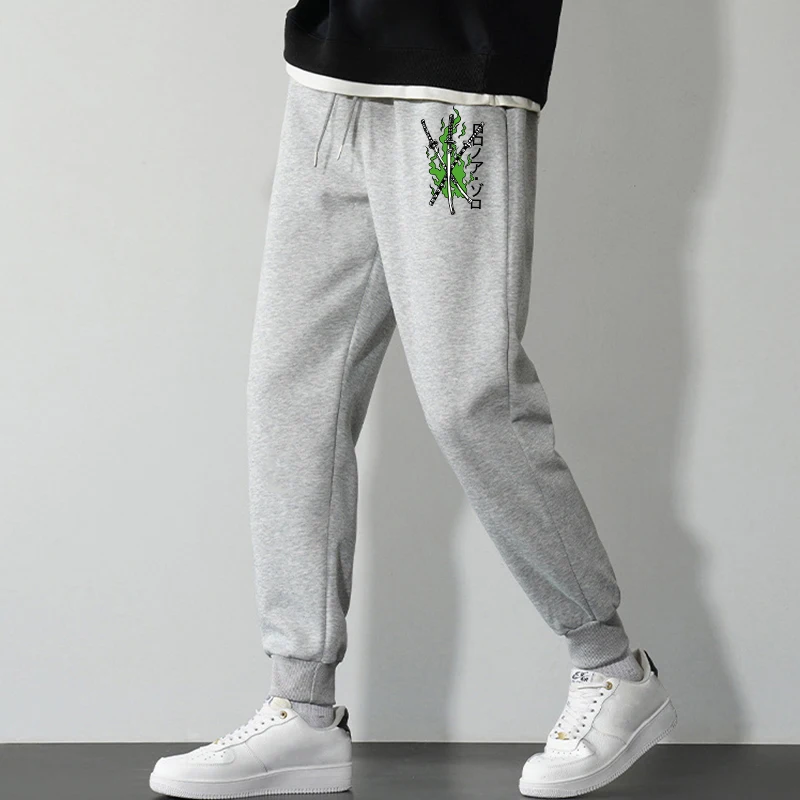 Graphic Cotton Blend Sweatpants for Men Spring Fall Casual Sports Joggers Gym Workout Running Jogging Pants Trousers Trackpants
