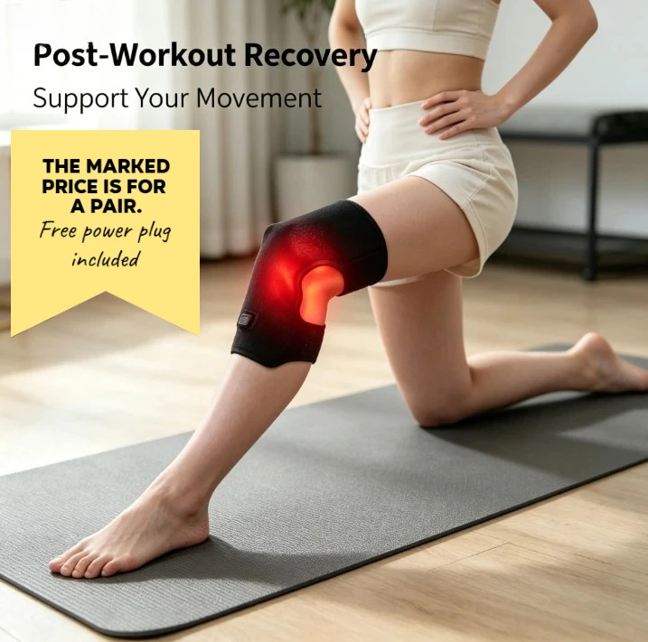 

Flexible Red Light Therapy Pad for Knee Elbow Pain Relief 660nm 850nm LED Wrap Muscle Recovery