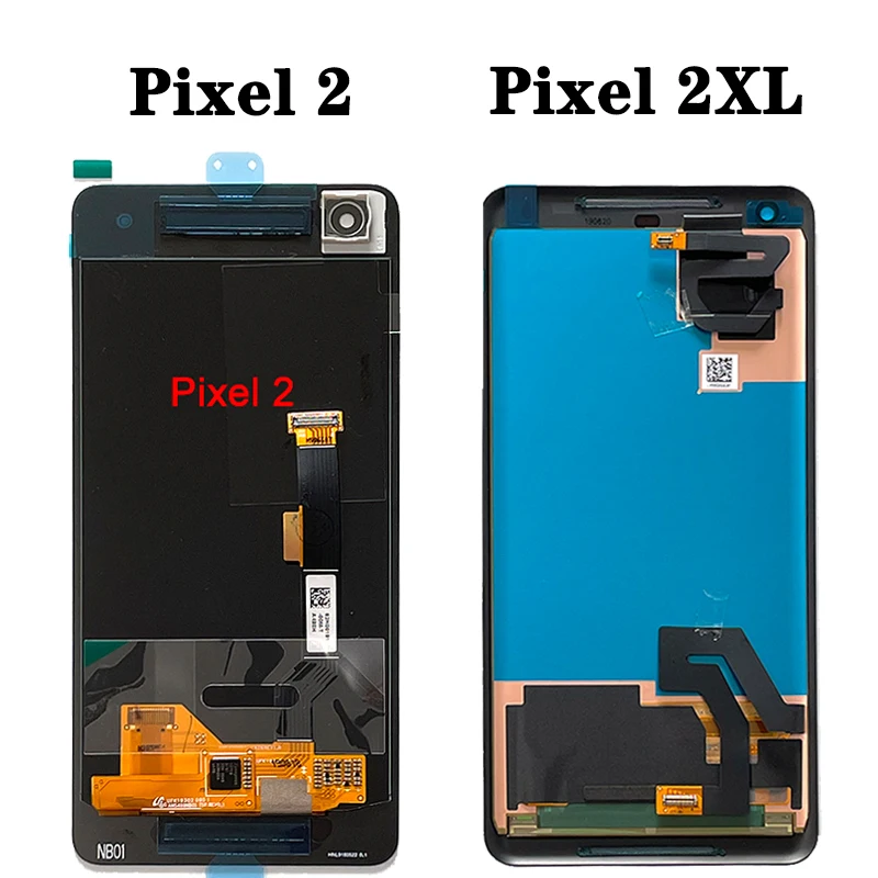 AMOLED New LCD For Google Pixel 2 XL 2XL Touch Screen Digitizer Assembly Replacement For Google Pixel2 LCD Display