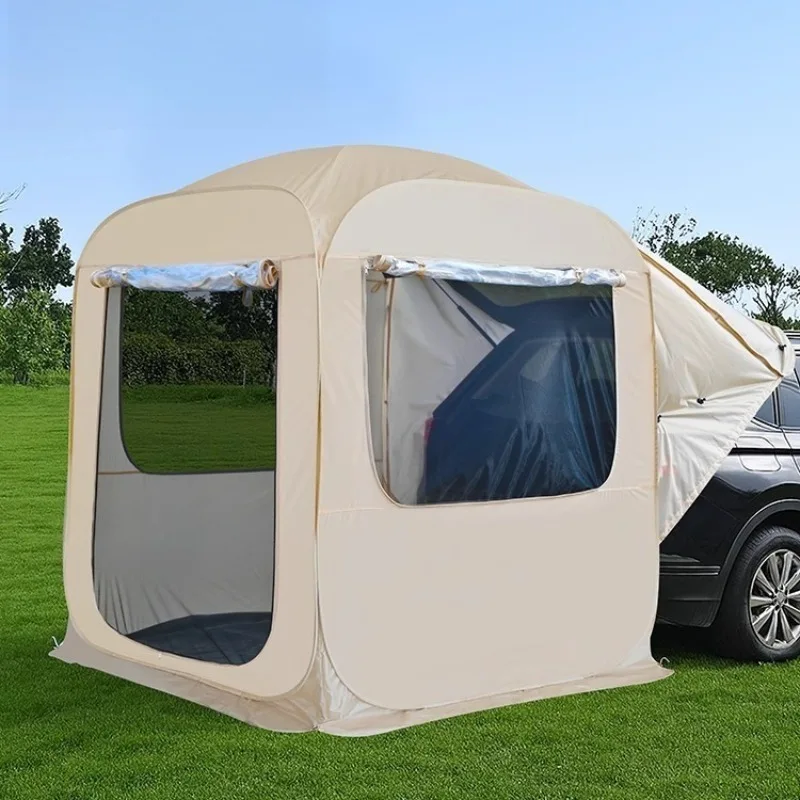 

Многофункциональная автомобильная задняя палатка, уличная самостоятельная туристическая палатка, складные квадратные ветрозащитные палатки, портативный солнцезащитный козырек, принадлежности для кемпинга