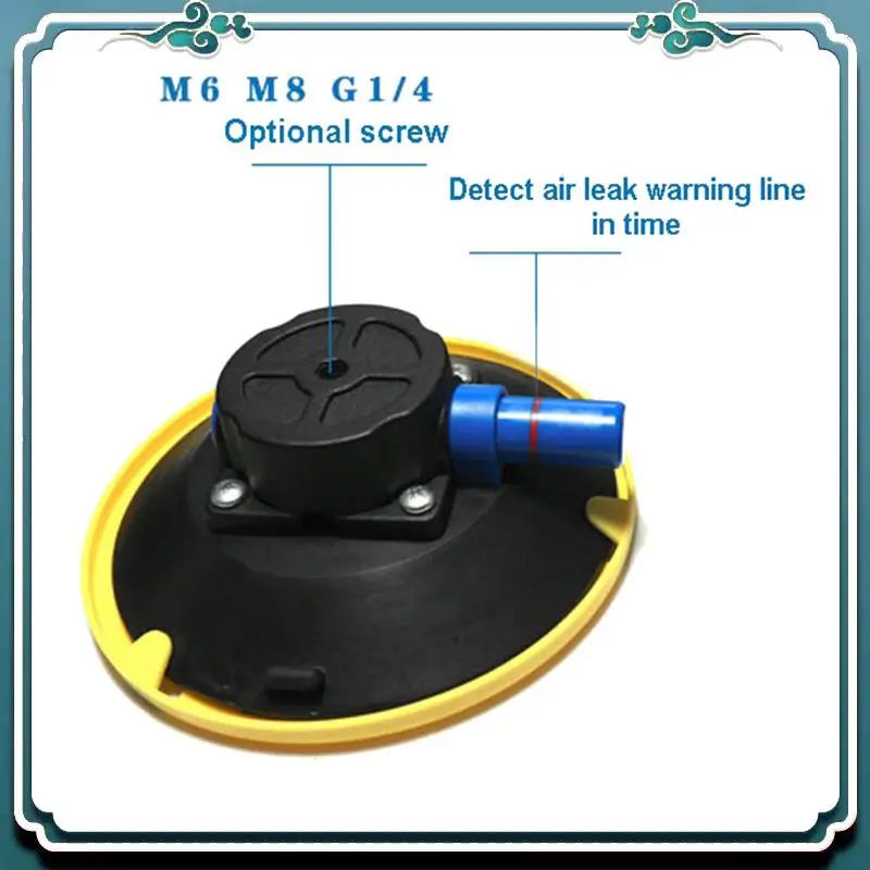 

Premium 6 Inch Vacuum Suction Cups Glass Metal Boats Mount Base Hand Pump Glass Sucker Repair Hand Tools M6