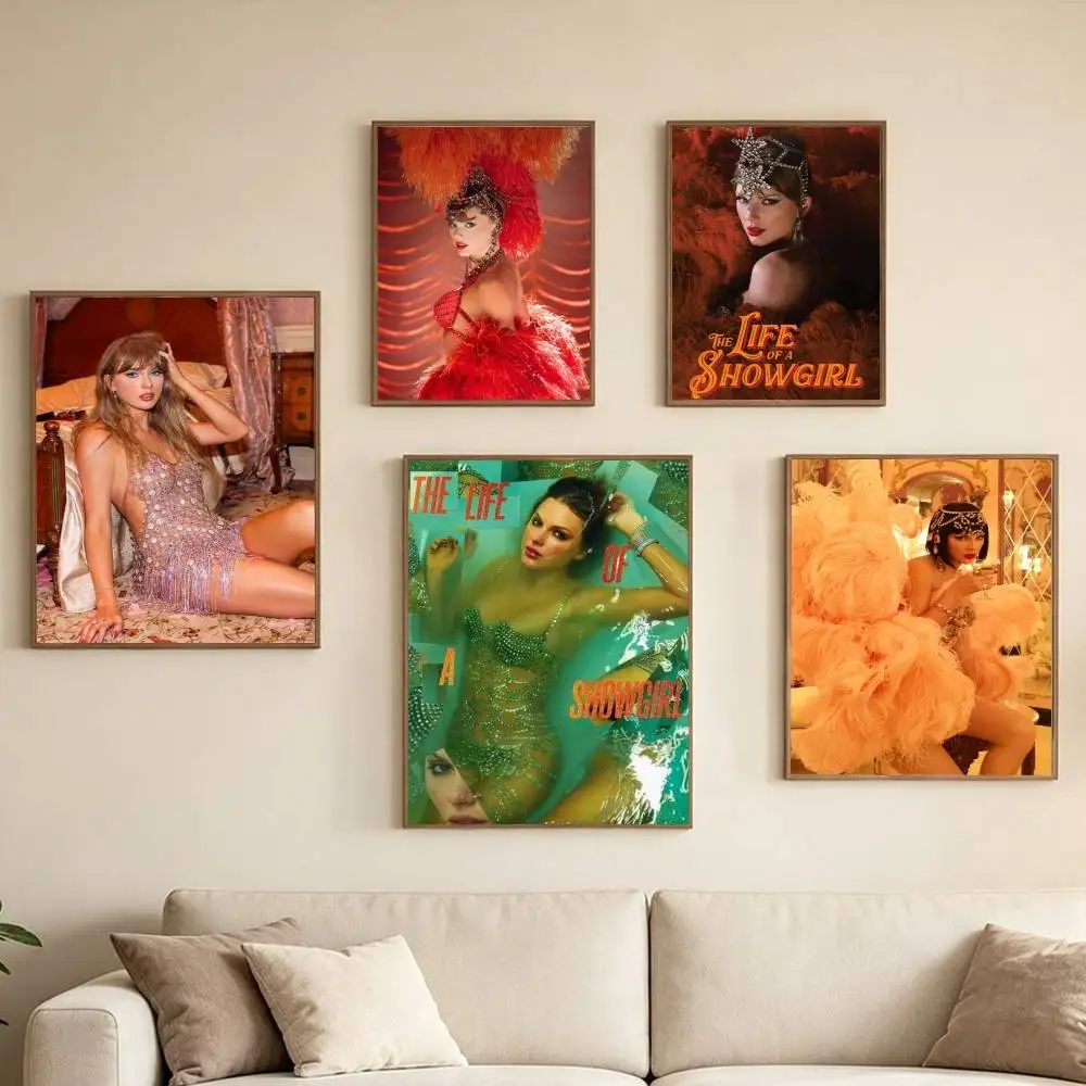 The L-Life of a Showgirl Poster High Quality Dorm Living Room Aesthetic Wall Decoration Painting Stickers Gift