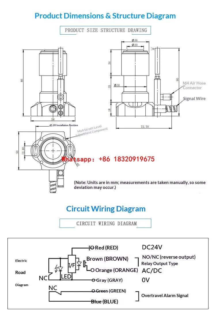 Cyclmotion Photoelectric tool setting device for machining centers, broken tool detection, CNC engraving machines, and M86D-20