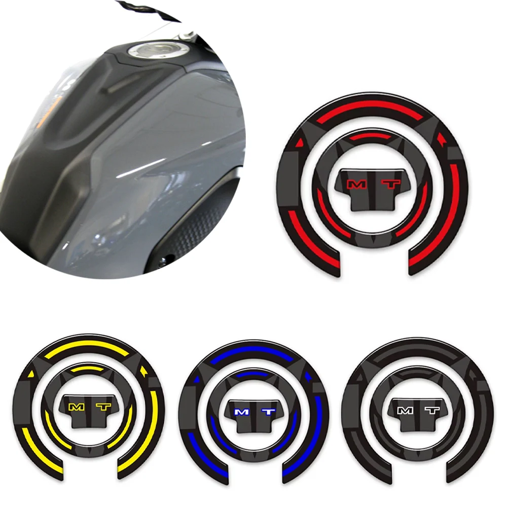 For MT 07 SP MT-07 MT07  2021 2022 Motorcycle 3D Resin Stickers Decals Tank Pad Kit Knee Wind Deflector Protector