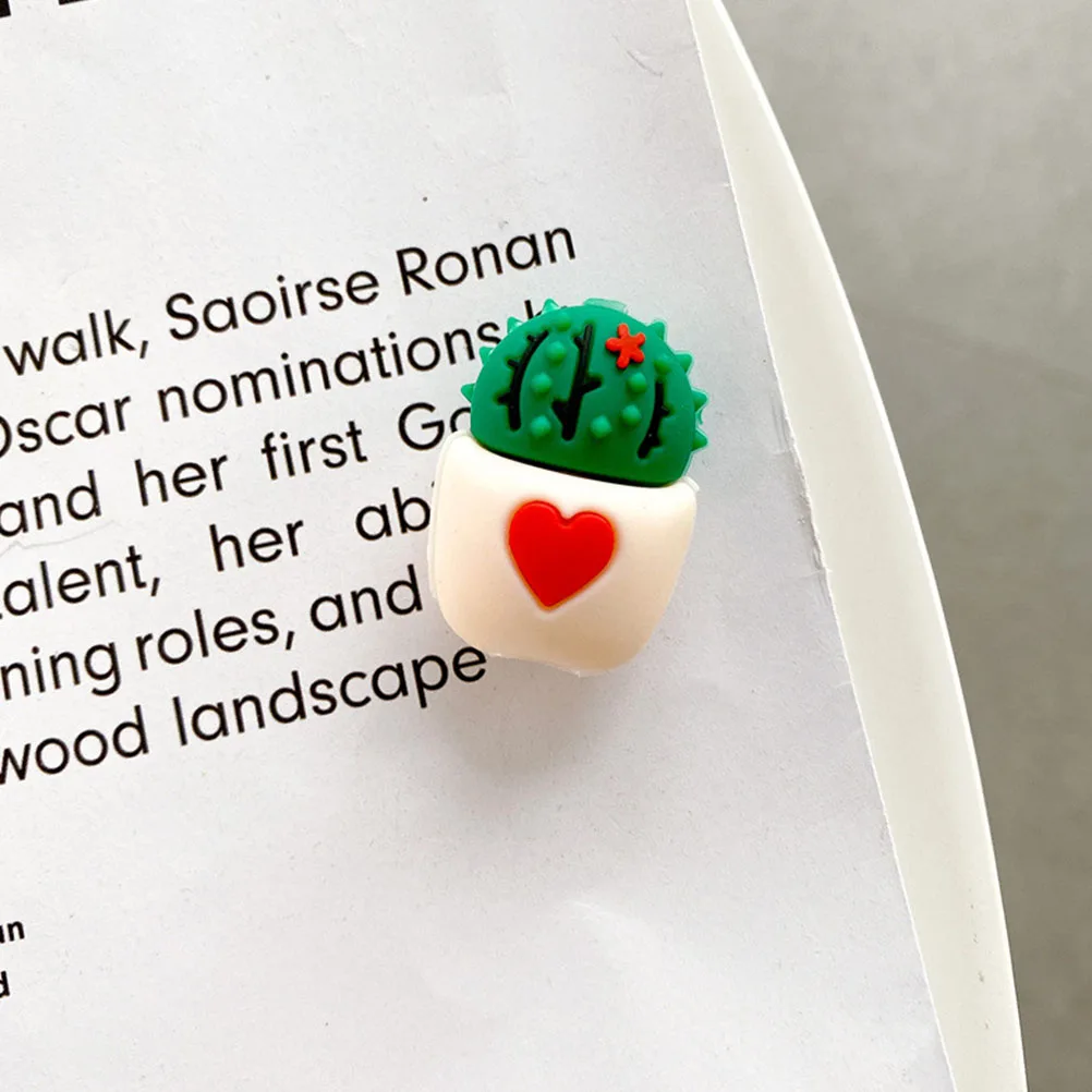 

8Pcs Adorable Cactus Designed USB Cable Protector Anti-Tear Data Line Protective Cover USB Cable Protector Data Line Cover