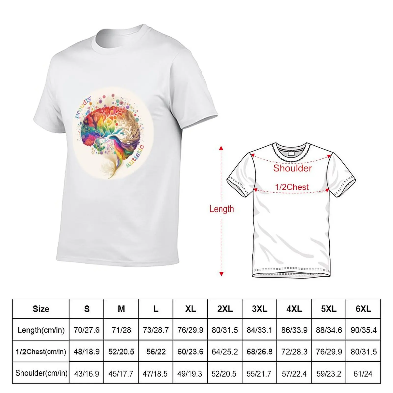 Autistic pride T-Shirt Holiday Party T-Shirt for Men