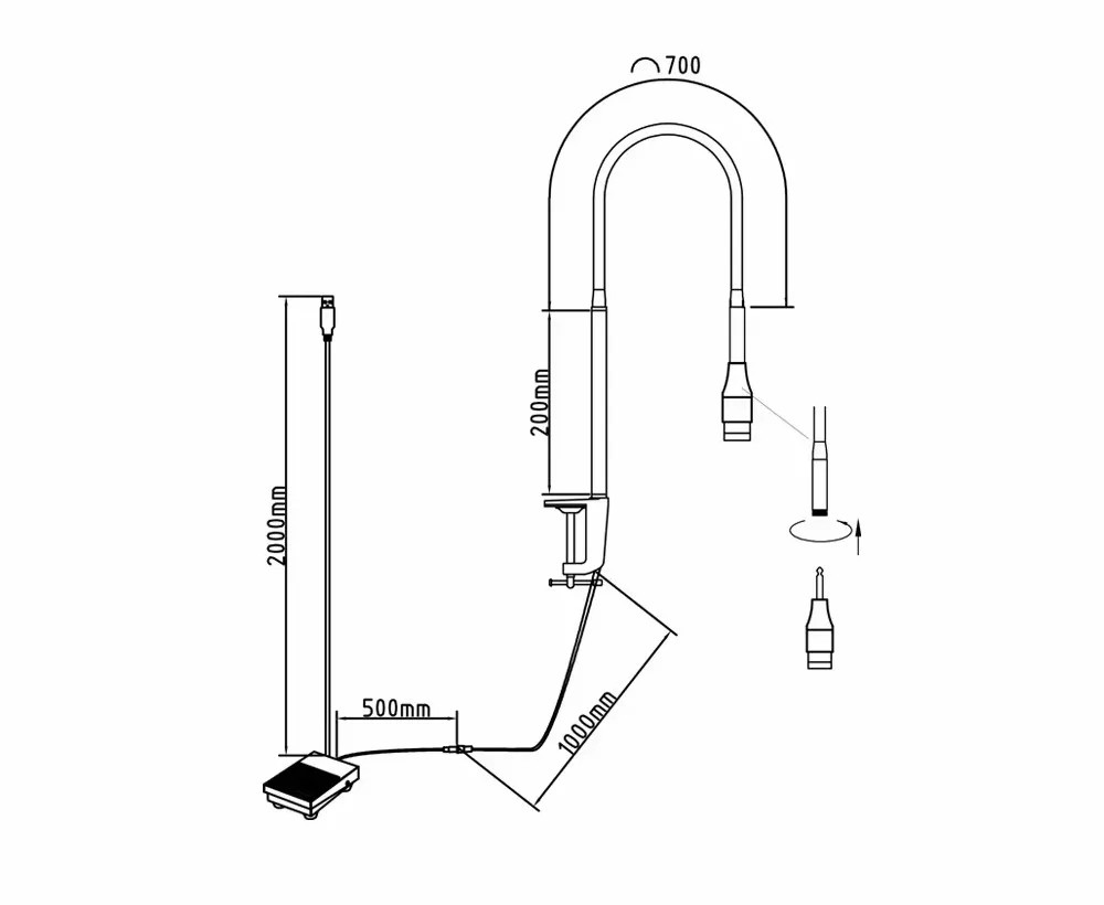 لطيفة USB 10 واط الأشعة فوق البنفسجية الضوء الأبيض LED الأضواء تعديل طلاء الأظافر علاج تطعيم الرموش الغراء علاج مصباح الجمال T