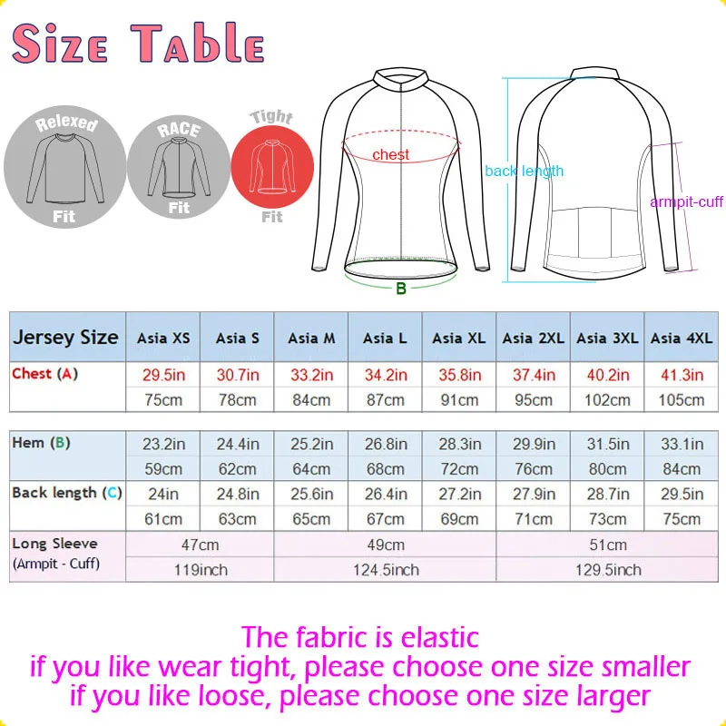 Long Sleeve Cycling Jersey for Women, Road Bike Sweater, Downhill Top, Tight Shirt, Sports Jacket, Bicycle Coat, Lady Jersey