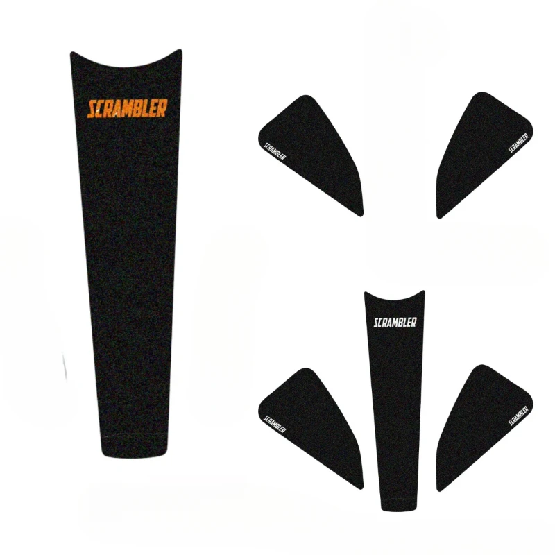 3D auto parts fuel tank stickers motorcycle stickers tank pad decals for DUCATI scrambler