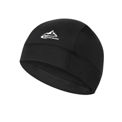 Summer Skull Caps for Men Women Sun Protection Ice Silk Hat Quick Drying Cycling Breathable Running Unisex Beanies Hiking Sports