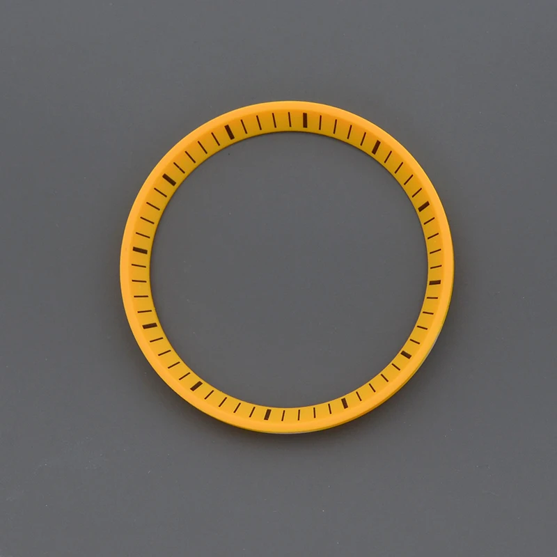 

New plastic chapter dial ring, 32.5*27.5 millimeters, suitable for use on NH35 and NH36 movement watch cases. Replacement for wa