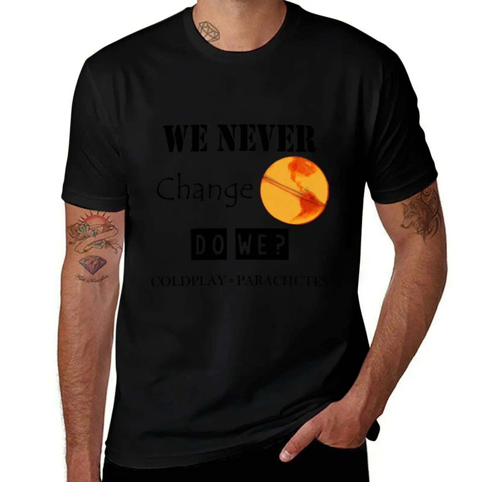 one day we will change T-Shirt t shirts for man cotton funny T-Shirt