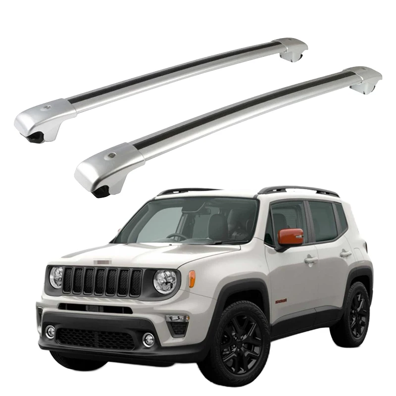 Cross bar frame guality aluminum universal luggage bar car Roof Rack For Jeep Renegade 2019-2023