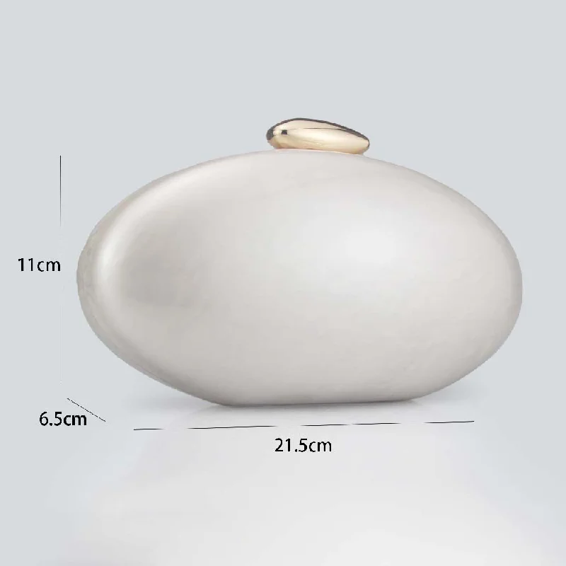 Kupplung Shell Umhängetasche Mode Neue Schulter Spezielle Form Hochzeit Abend Acryl Marke Frauen Trend Luxus Designer Taschen