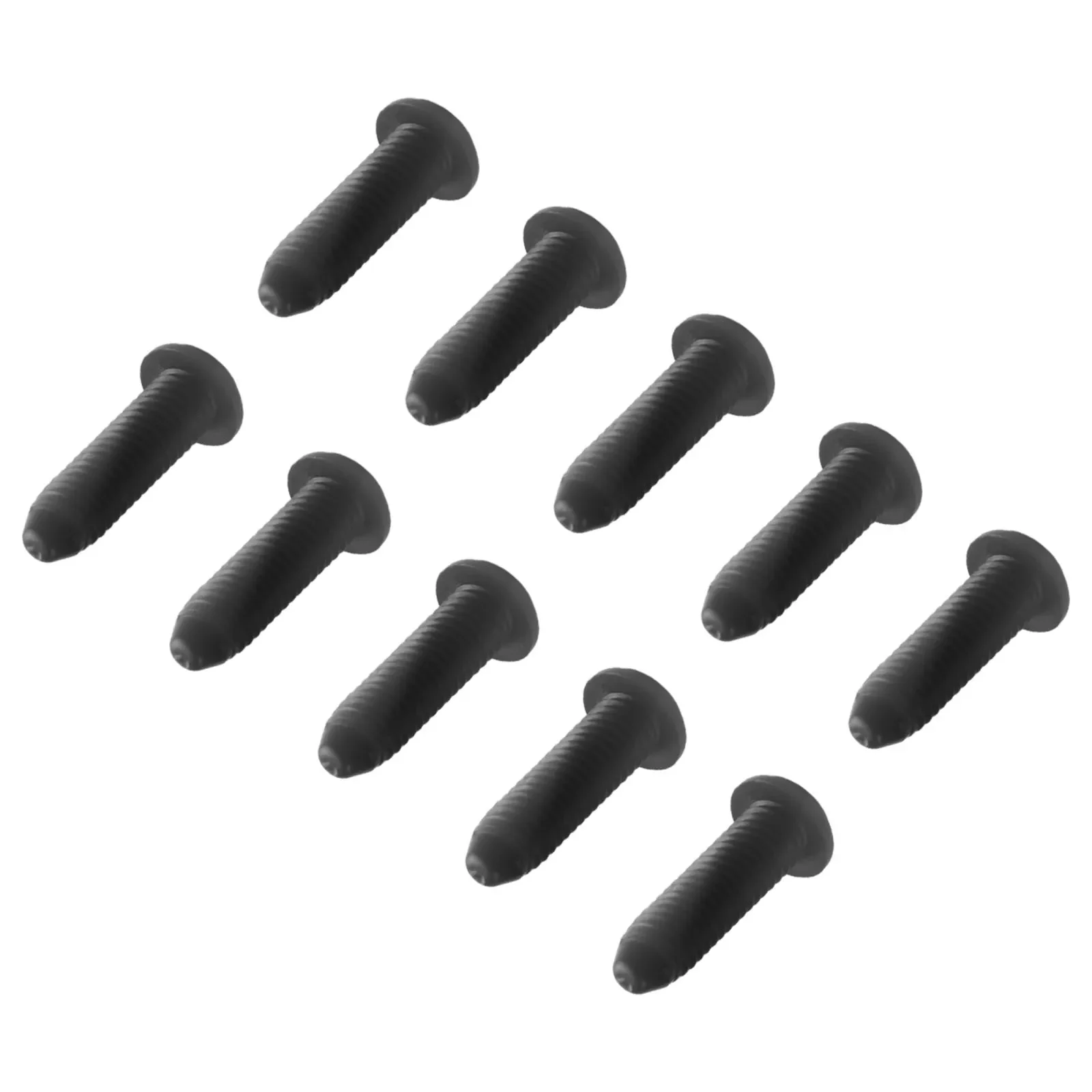 50pcs Car Clips Fastener Push Type Retainer Nylon Car Roof Fender Fastener Clips 8mm Hole Plastic Rivet Bumper Shield Retainer