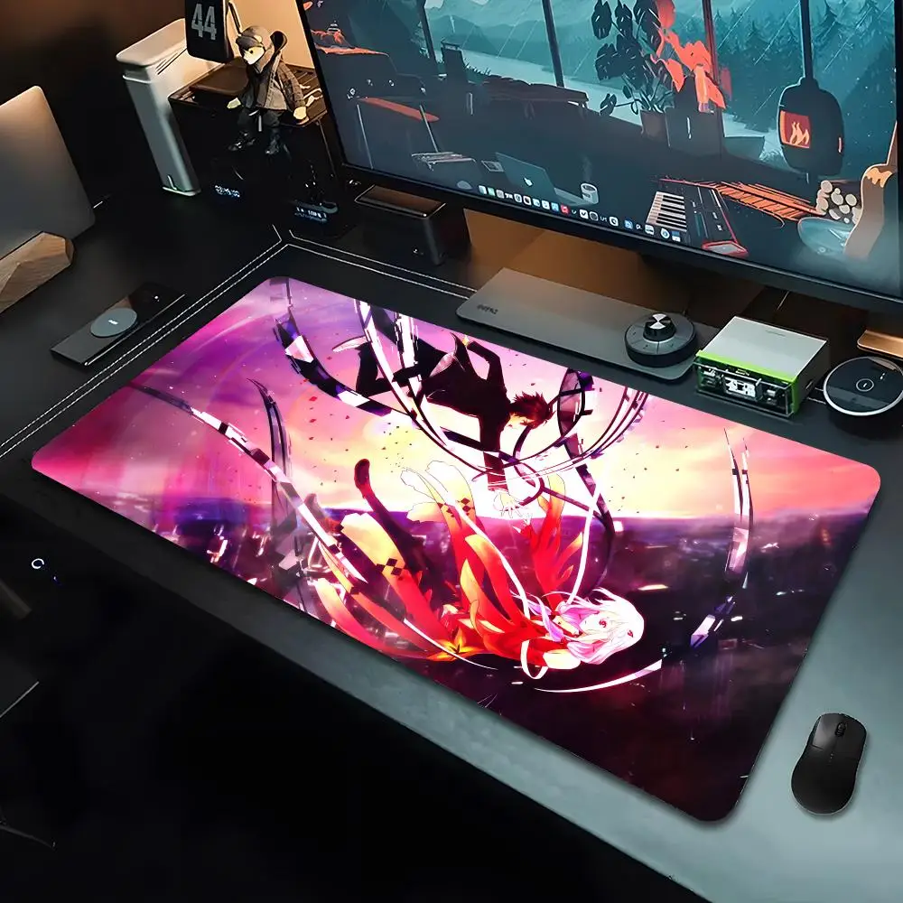 Guilty Crown Mouse Pad Mousepad Large Gaming Mouse Pad LockEdge Thickened Computer Keyboard Table Desk Mat