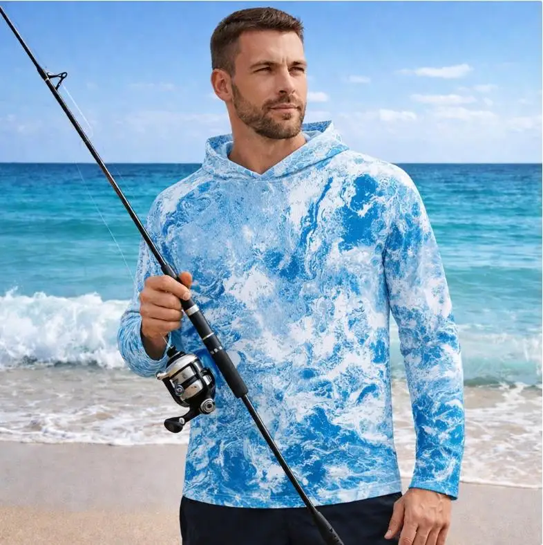 

"UV Protection Fishing Shirt for Men – Lightweight, Quick-Dry Outdoor Apparel Sun Protection"