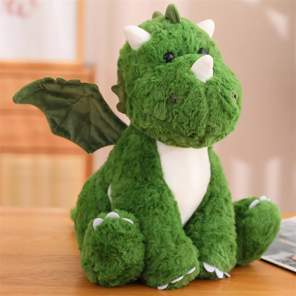 Creative Soft Dinosaur Plush Toys 2 in 1 PP Cotton Dino Egg Broken Shell Toy Stuffed Dragon Doll for Kids Gifts