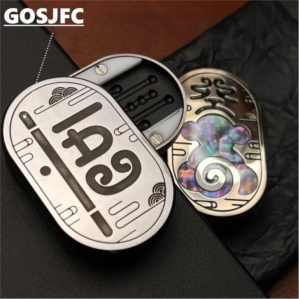 

SUNWUKONG EDC игрушки для снятия стресса, механические вращающиеся ритмические плотные трещотки, нажимной слайдер