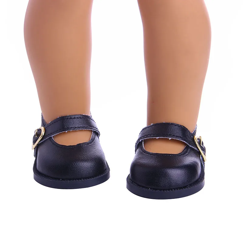 Doll Clothes Shoes 7Cm Panda Shape For 43Cm Baby & 18 inch American Dolls OG Girl\'s Accessories Cute Round Toe Shoes Baby Reborn