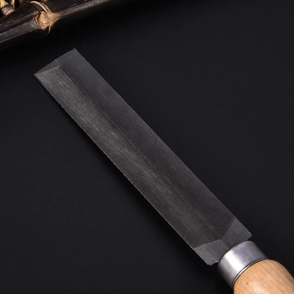 Durable Steel+Wood Guitar Nut File Black Fret Slot File Guitar Fret File For Guitar
