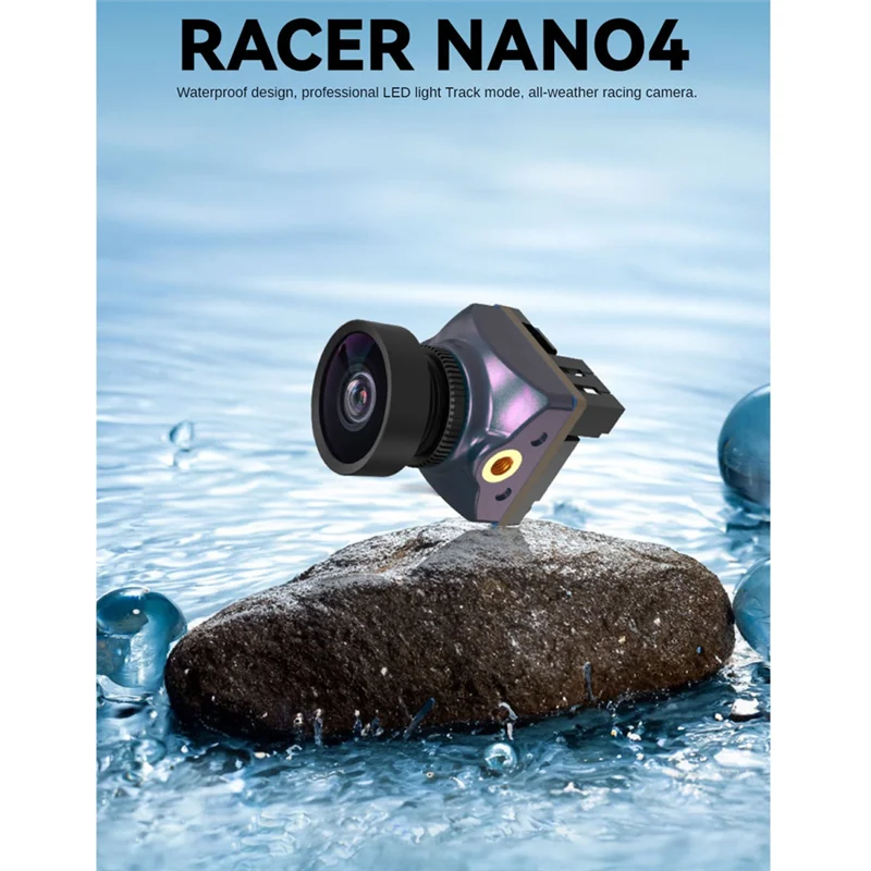 JABS-For Runcam Racer Nano 4 FPV كاميرا 1200TVL إضاءة مقاومة للماء وضع المسار كاميرا بدون طيار لسباق الطائرة بدون طيار كوادكوبتر #4