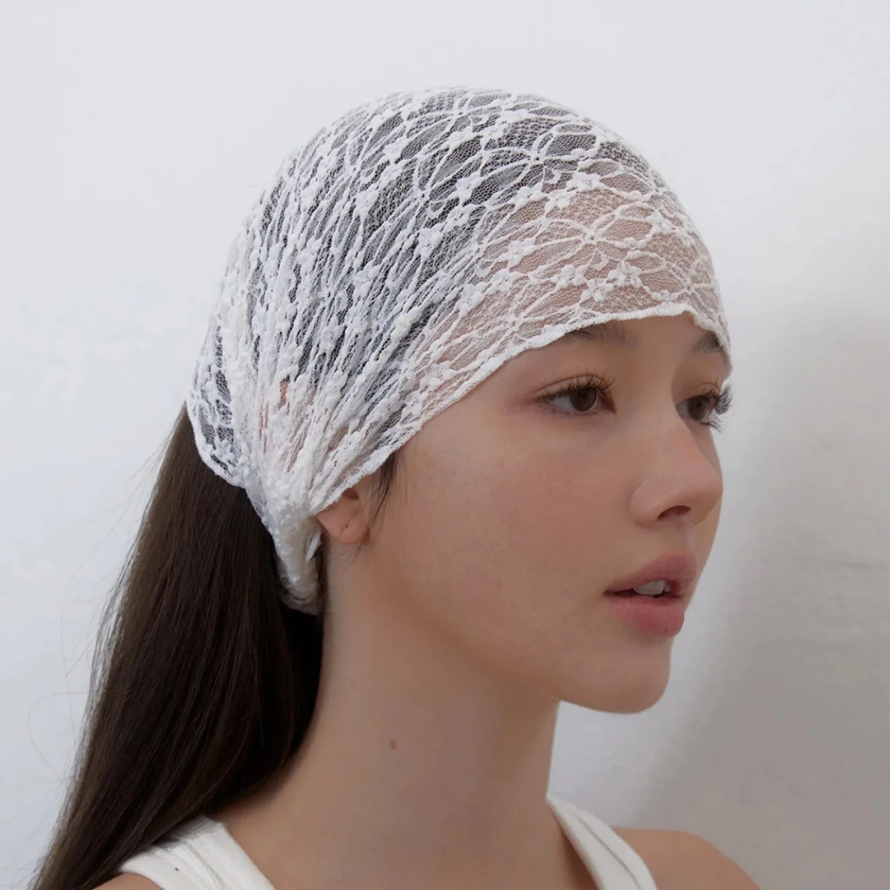 2026 Lace Elastic Hairbands Headband Headscarf Women Girl Scrunchies Hair Head Hoop Band Accessories Headdress Headwear Ornament