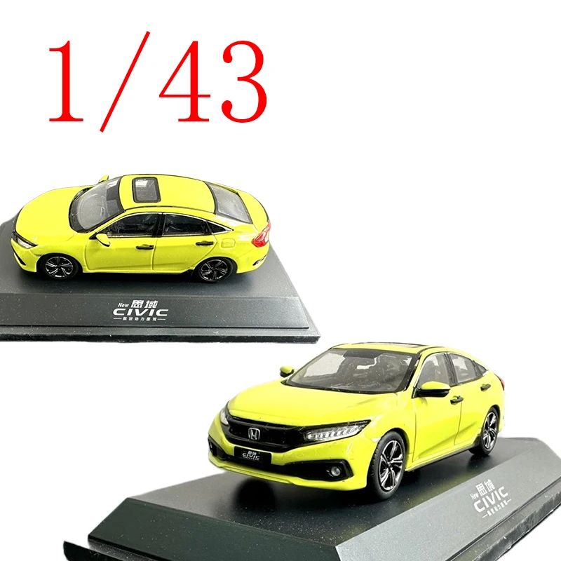 

Литая под давлением модель автомобиля Dongfeng Honda из сплава Dongfeng Honda, игрушки для игр Honda Civic, игрушки для мальчиков, подарок, оригинальная коробка