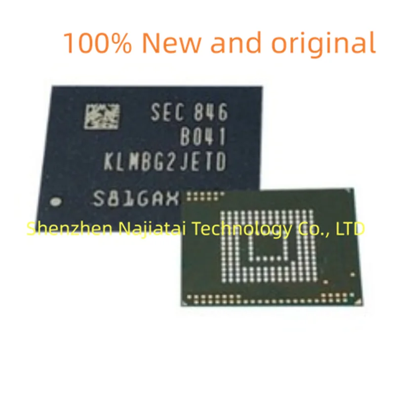 

5 шт./партия, 100% Новые оригинальные фонарики KLMAG1JETD BGA IC