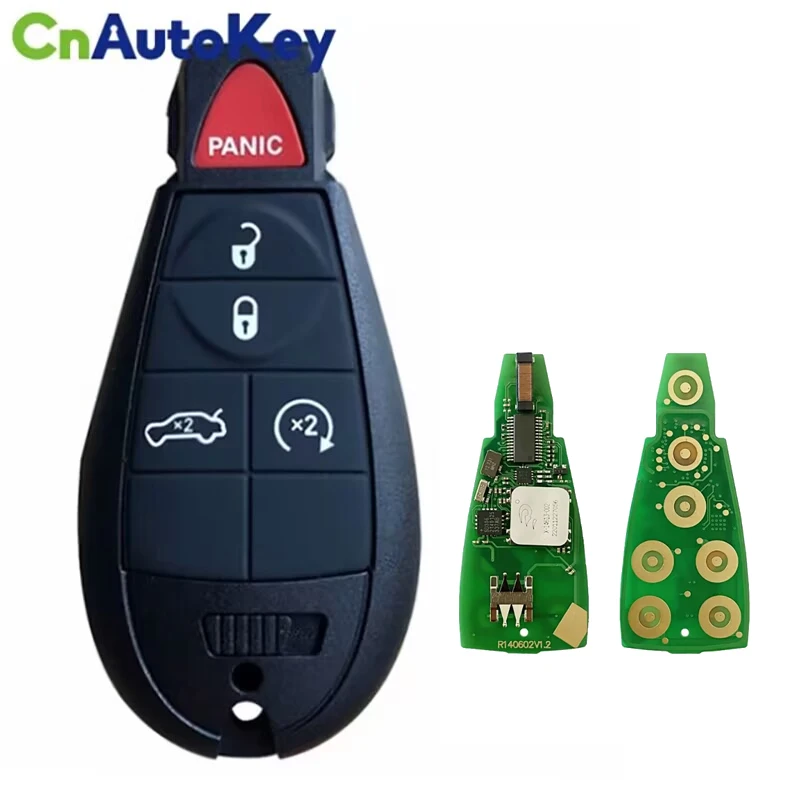 CN015097 Aftermarket 2008-2014 Jeep Dodge Chrysler 300 Keyless Go Fobik Auto Key P/N 05026334AC M3N5WY783X