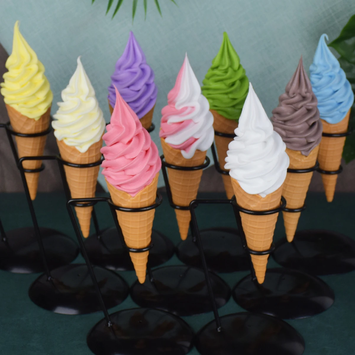 Fake ice cream food model counter display food model children's cognitive interest cultivation props shooting props