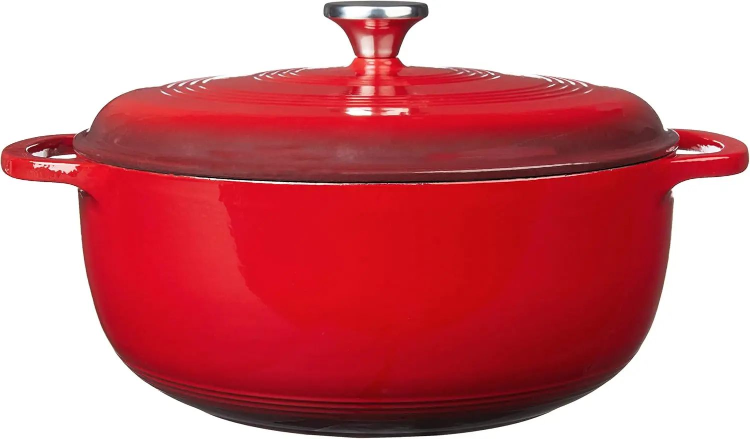 7.5 Quart Enameled Cast Iron Dutch Oven with Lid – Dual Handles – Oven Safe up to 500° F or on Stovetop